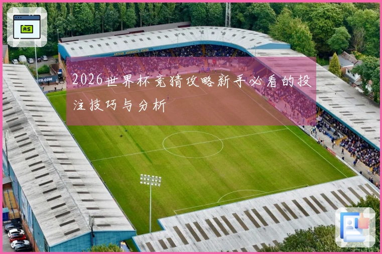 2026世界杯竞猜攻略新手必看的投注技巧与分析